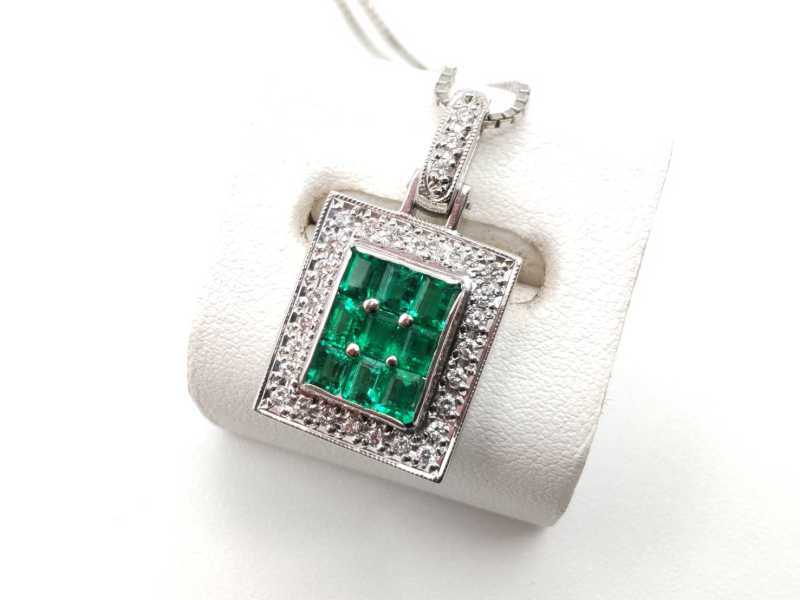 エメラルド エメラルドネックレス